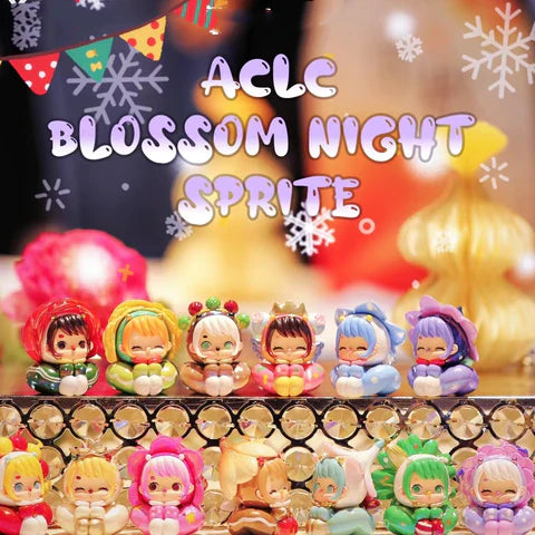 ACLC Blossom Night Sprite Series PVC Mystery Figure Bean 18pcs A Set For Use 15 Years Old Or Above