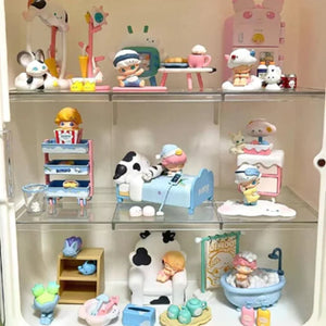 Dimoo Homebody Series Mistery Ornement Cute Toy PVC A Set 9 pcs For Use 15 Years Old Or Above